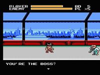 une photo d'Ã©cran de Mighty Final Fight sur Nintendo Nes